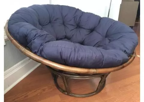 Papasan Chair & Cushion